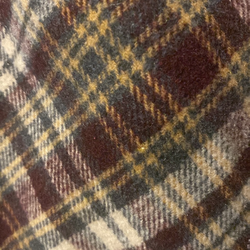 Plaid Button-Up Shacket - Picture 3 of 4
